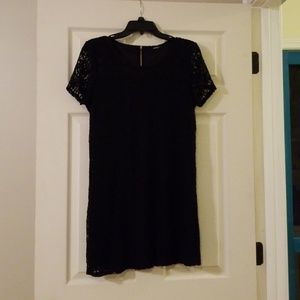 Ambiance | Black Lace Mini Dress